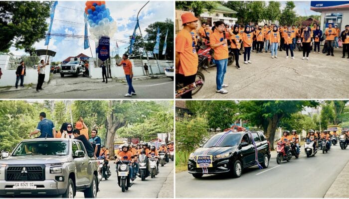 BRI Kanca Raba Bima Konvoi Undian Simpedes Semester II, Hadiah Utama 1 Unit Mobil