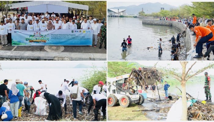 Peringati Hari Lingkungan Hidup, PLN UP3 Bima Aksi “Zero Waste Warriors” di Pantai Amahami