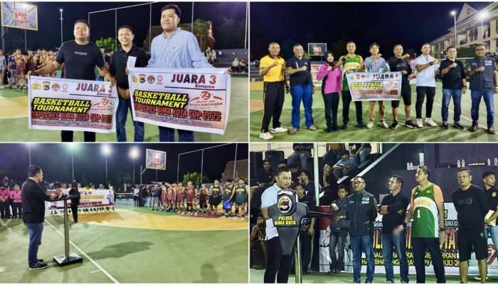 Duel Sengit Final Basket Polres Cup I, Ketua KONI: Ini Langkah Strategis Menuju Porprov 2026