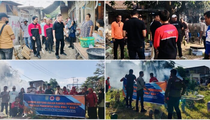 FPRB dan Wali Kota Gotong Royong di Kelurahan Nae, Ajak Warga Dukung Program BISA
