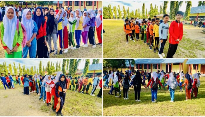 Pra MPLS SMPN 1 Kota Bima, Tanamkan Nilai Karakter dan Semangat Belajar Sejak Awal