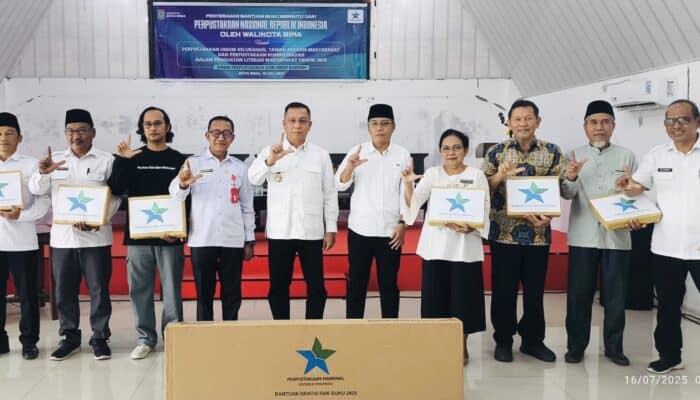 Kota Bima Terima Bantuan Buku Terbesar se-NTB, Dorong Minat Baca Anak