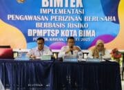 Bangun Iklim Usaha yang Kondusif, DPMPTSP Kota Bima Bimtek Pelaku Usaha