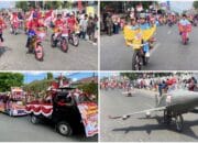 Ribuan Peserta Padati Karnaval Kendaraan Hias Kota Bima dan Tampil Memukau