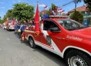 Lewat Kendaraan Hias, Damkar Ajak Warga Siaga Kebakaran: Api Kecil Jadi Kawan, Api Besar Jadi Lawan
