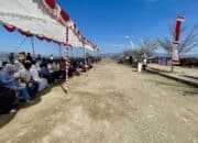 Mori Hanafi Pastikan Jalan Lingkar Pasar Amahami Diaspal Tahun Ini