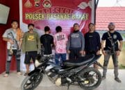 Tak Berkutik, Pencuri dan Penadah Motor Curian Diringkus Tim Opsnal Polsek Rasbar