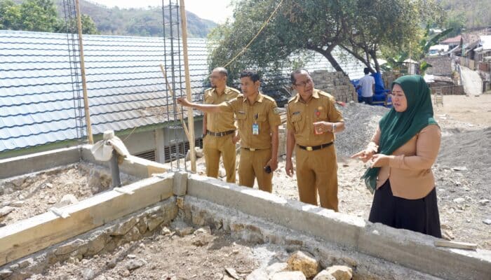 Dikpora Kota Bima Turun Lapangan, Cek Pembangunan TK, SD, dan SMP dari Dana APBN