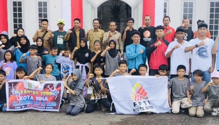 33 Atlet Panjat Tebing Kota Bima Siap Guncang Kejurda KSB