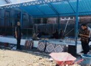 Garasi Disulap Jadi Musholla, Pegawai Dinas Kominfotik Kota Bima Kompak Patungan