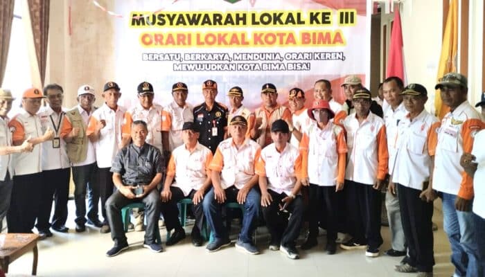 ORARI Lokal Kota Bima Gelar Muslok III, Muhidin Terpilih Jadi Ketua Baru