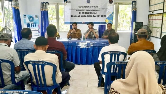 Lurah Rabadompu Timur Sosialisasi Program BISA, Warga Diminta Taat Aturan Pengelolaan Sampah