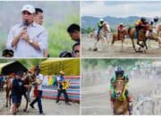 753 Kuda Pacu Panaskan Arena Sambinae, Wali Kota Bima Janjikan Event Lebih Besar 2026