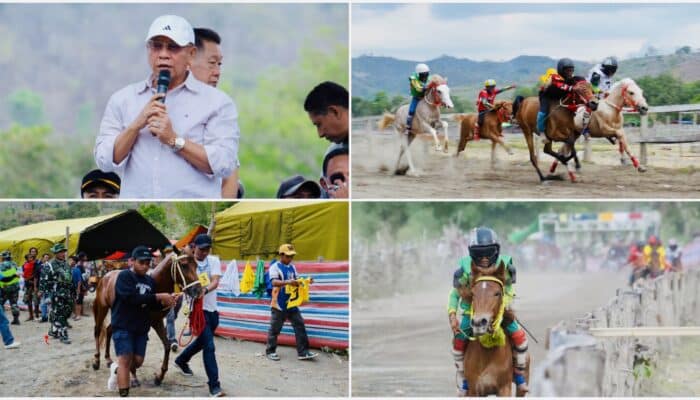 753 Kuda Pacu Panaskan Arena Sambinae, Wali Kota Bima Janjikan Event Lebih Besar 2026