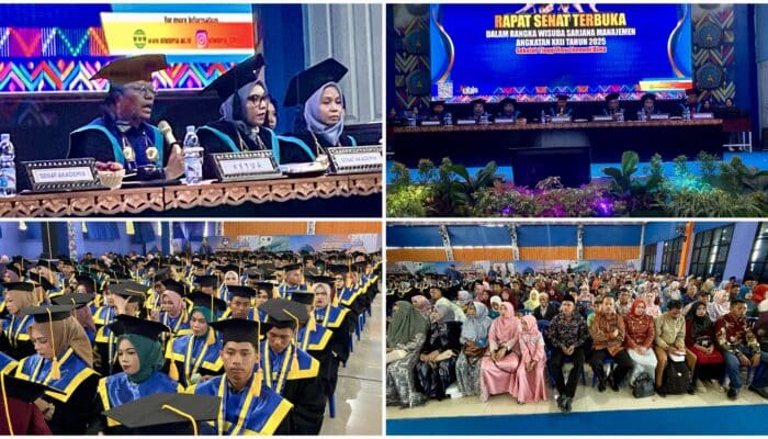 261 Sarjana STIE Bima Diwisuda, Ketua Firdaus Beri Pesan Menggetarkan
