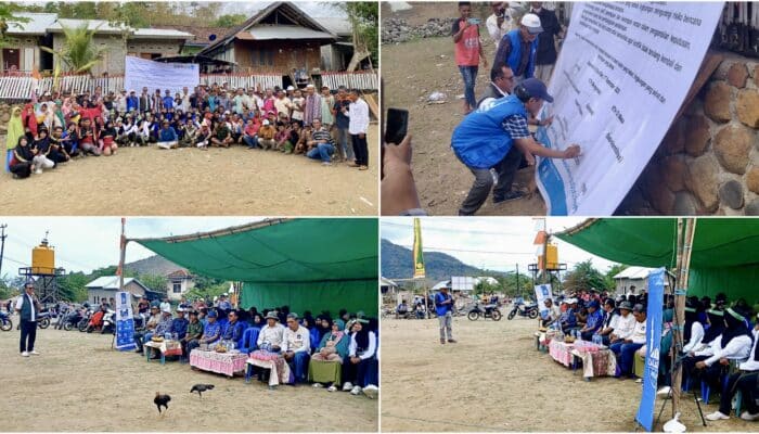 Warga 10 Desa dan Kelurahan di Bima Tandatangani Nota Perdamaian Pengelolaan Hutan