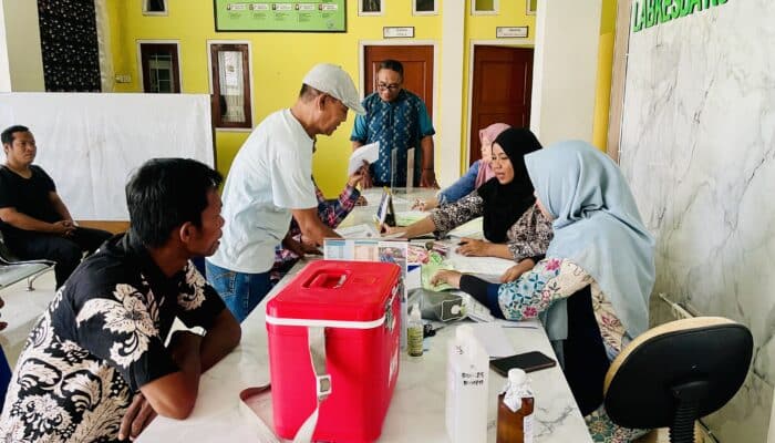 Gebrakan Labkesda Tingkatkan PAD,  Gandeng Disnaker untuk Pemeriksaan Kesehatan TKI