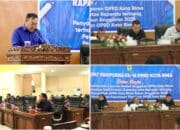 Perubahan APBD Kota Bima 2025, Anggaran Sejumlah Dinas Naik, Sebagian Lain Dipangkas