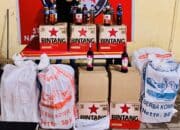 Gerebek Kafe di Ule, Polisi Sita 154 Botol Miras Berbagai Jenis