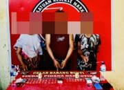 Tertangkap Basah, Pasutri dan Pria Wera Edarkan Sabu, Polisi Sita Puluhan Poket