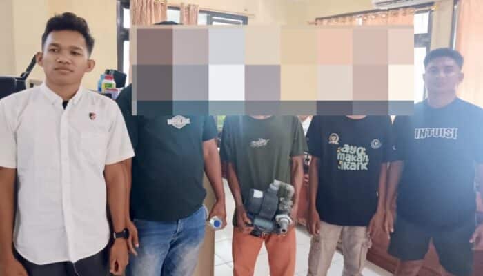 Polres Bongkar Jaringan Pencuri Mesin Air, Remaja 19 Tahun Jadi Otak Aksi