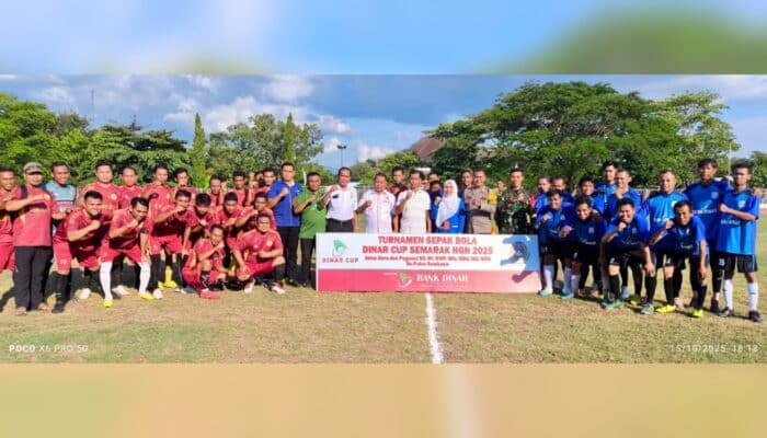 Guru-guru Bertanding di Lapangan, Dinar Cup 2025 Resmi Bergulir di Kota Bima