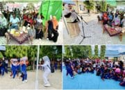 Simulasi Gempa di SDN 25 Santi, Siswa Antusias Ikuti Penutupan Bimtek SPAB