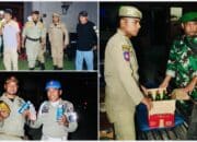 Operasi Gabungan Malam Minggu di Kota Bima, Tim Sita Ratusan Botol Miras