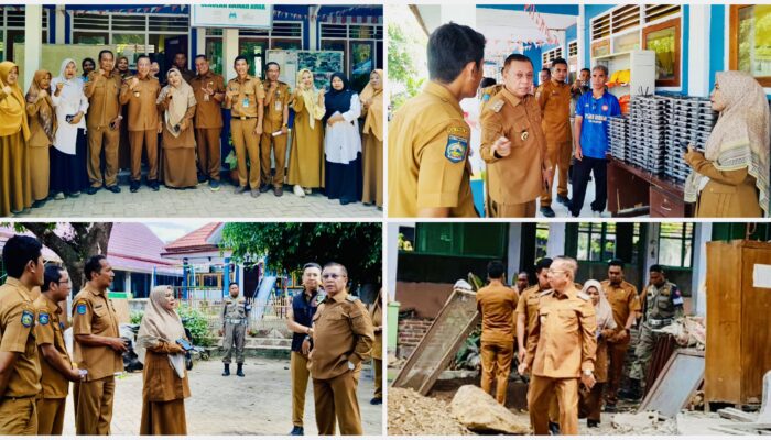 Tinjau Revitalisasi SDN 24, Wali Kota Bima Puji Kualitas Pekerjaan dan Lingkungan Sekolah