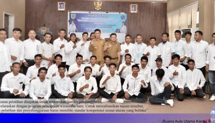 Wabup Bima Buka Pelatihan Empat Kejuruan, Langkah Nyata Kurangi Pengangguran