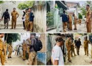 PUPR, PPK dan Pelaksana Turun Cek Proyek Rabat Gang Lewirato, Penutup Drainase Harus Diganti