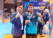 Khalaf Daniswara, Atlet Muda Kota Bima Bawa Pulang Emas untuk NTB di Kejurnas Hapkido 2025