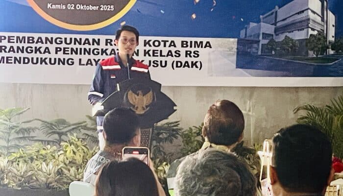 Topping-Off Ceremony RSUD Kota Bima, Pembangunan Dapat Apresiasi Kemenkes