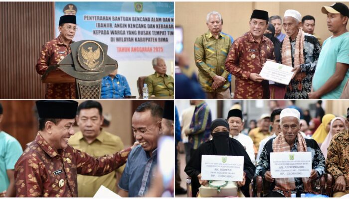 Bupati Bima Kucurkan Rp544 Juta untuk Korban Bencana Banjir dan Kebakaran