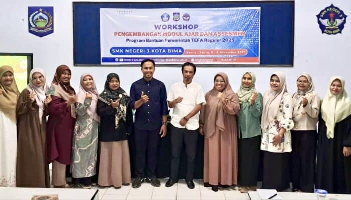 SMKN 3 Kota Bima Gandeng Dunia Usaha, Ajak Guru Masuk Dapur Industri