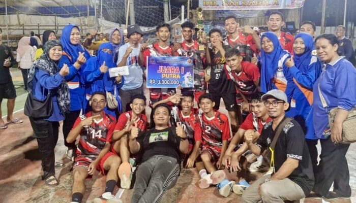 Drama 5 Set, SMKN 3 Kota Bima Bungkam SMAN 1 Bolo dan Rebut Juara Iwandai Cup
