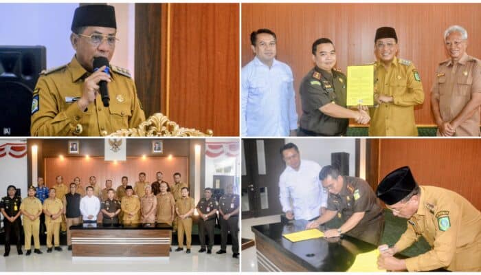 Cegah Sengketa dan Korupsi, Bupati Bima – Kejari Teken MoU Perdata dan TUN