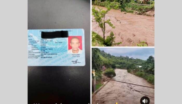 Tak Ada Hujan, Warga Kumbe Terseret Banjir Kiriman, Korban Masih Dicari Tim Gabungan