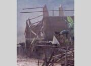 Rumah Warga Lampe Ambruk Disapu Banjir Kiriman dari Wawo