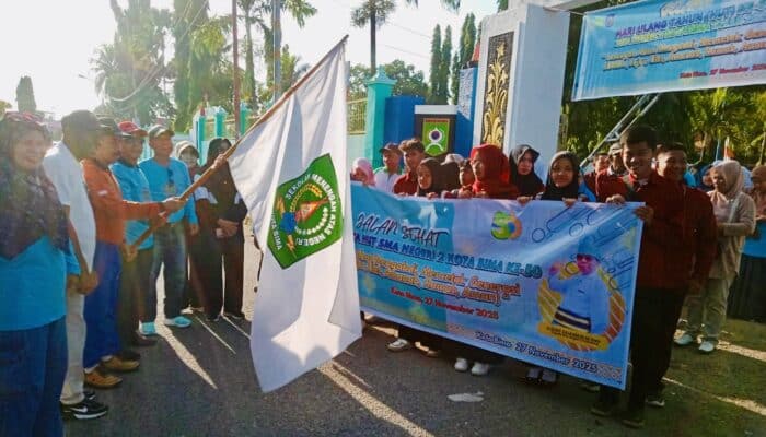 Setengah Abad Berdiri, SMAN 2 Kota Bima Adakan Lomba dan Jalan Sehat Berhadiah