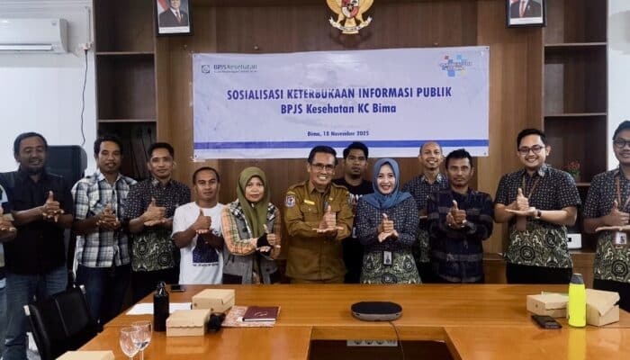 BPJS Kesehatan Bima Janji Transparan soal Program JKN di Hadapan Media