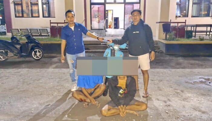 Aksi Jambret di Santi, 2 Pelaku Babak Belur Diamuk Massa