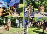 HUT Ke-80 Hari Bhakti PU, Wali Kota dan Wawali Bima Turun Tanam Pohon di Batas Kota