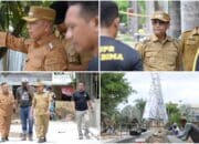 Wali Kota dan Wawali Bima Tinjau Revitalisasi Lapangan Serasuba