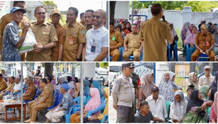 Wawali Bima Launching Pembagian 8 Ton Beras dan 1.652 Liter Minyak