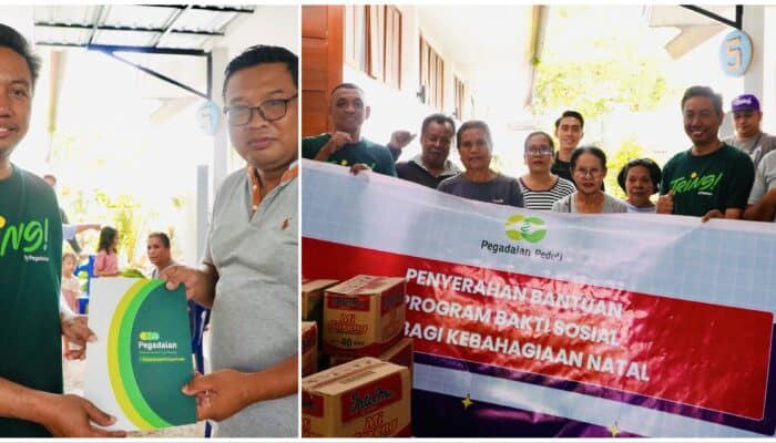 PT Pegadaian Area Dompu Gelar Bakti Sosial “Kebahagiaan Natal”, Salurkan Bantuan Sembako Senilai Rp25 Juta