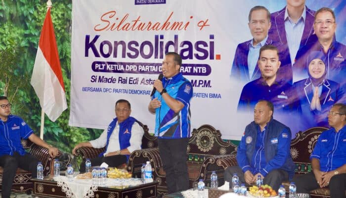 Konsolidasi Demokrat NTB di Kota Bima, SK DPAC Resmi Diserahkan