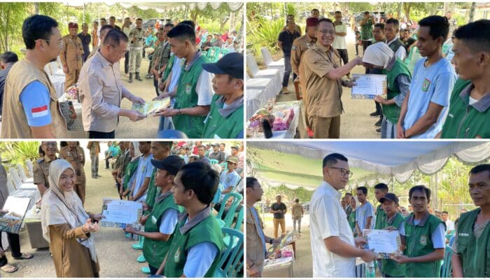 Dedikasi Tinggi, 10 Petugas Kebersihan DLH Kota Bima Diganjar Penghargaan