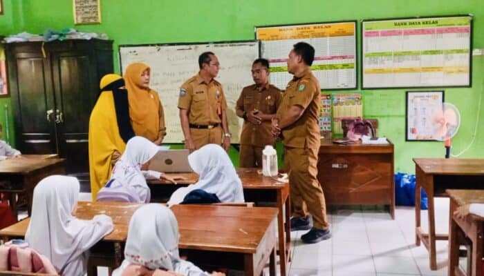 Dikpora Kota Bima Sidak Ujian Semester