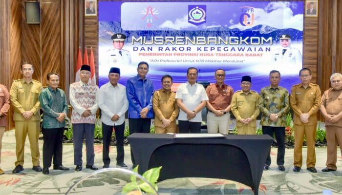 ASN Kota Bima Bersiap, Wali Kota Teken Komitmen Sistem Merit dan Reformasi Birokrasi